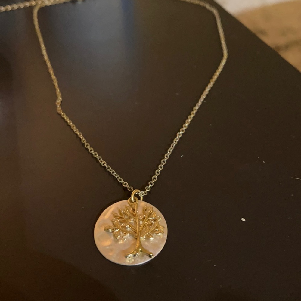 Women’s Golden Tree Necklace